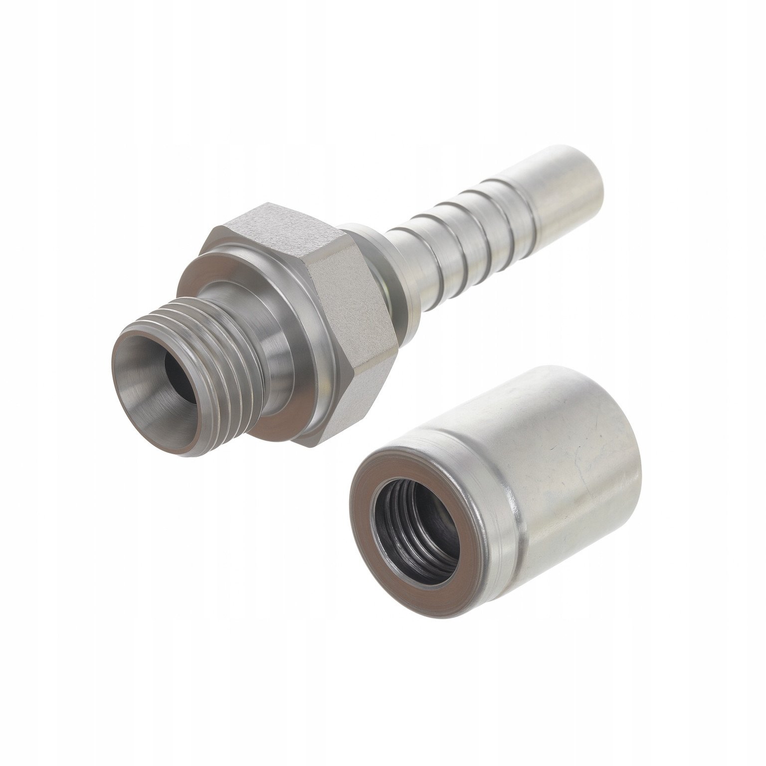 ZAKUCIE WTYK 1/4 G1/4 MĘSKI TULEJKA DN6 DO WĘŻA CIŚNIENIOWEGO DO DYSZ KANL