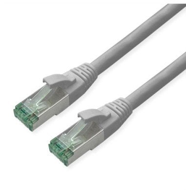 Digitus ROLINE RM S/FTP (PiMF) Patch Cord Cat.6A, szary, 0,3 m