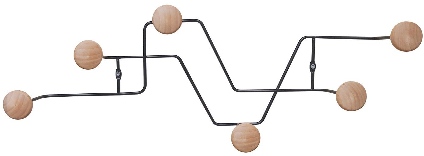Aptel Wieszak ścienny ZIG ZAG, 21 x 8,5 cm