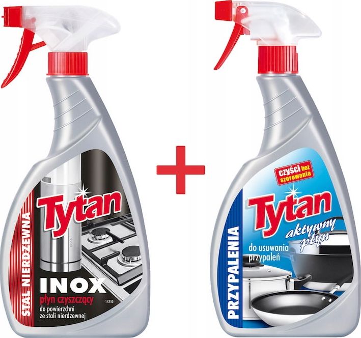 Tytan Płyn do Stali Nierdzewnej INOX + Przypaleń