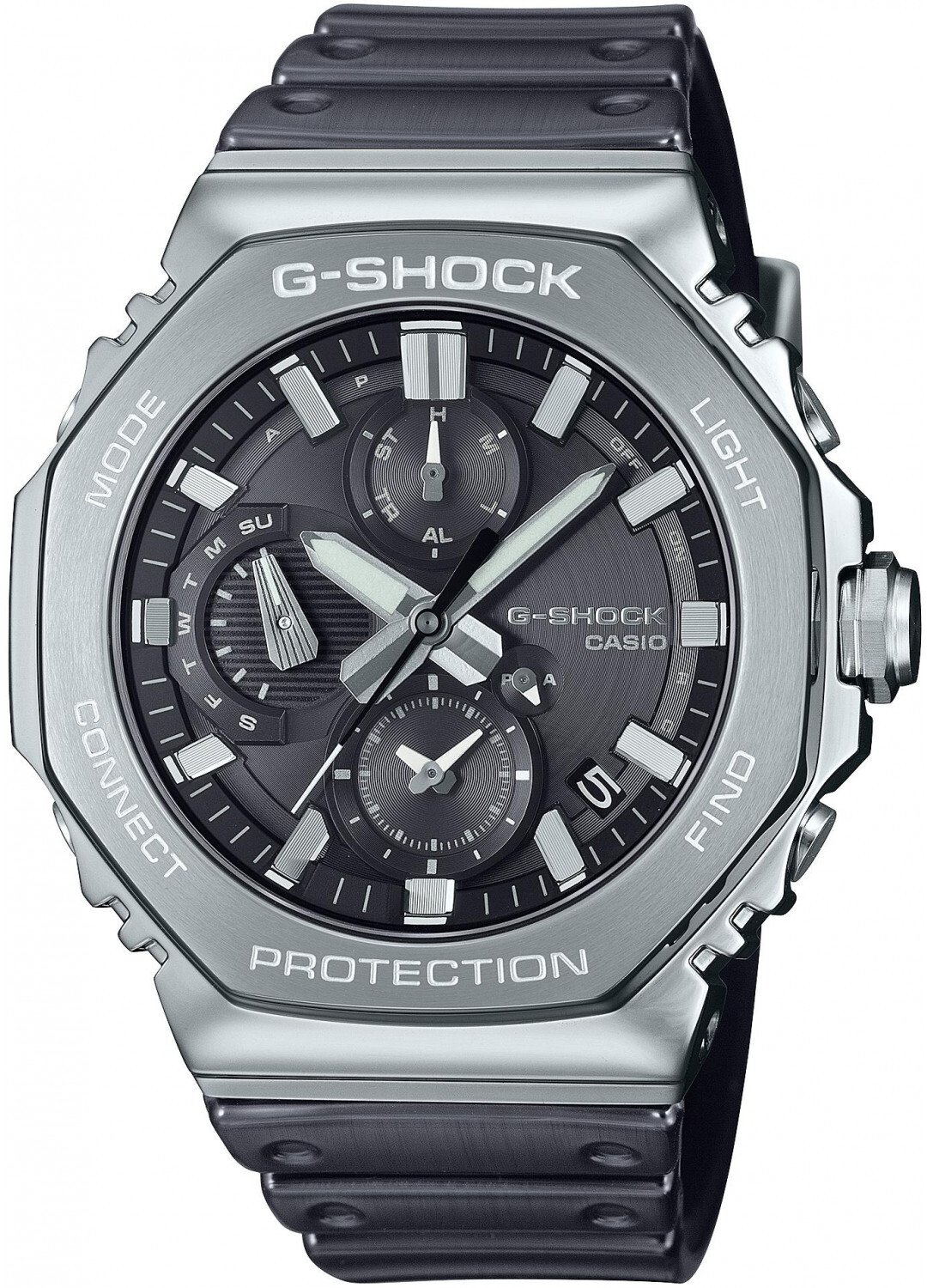 Zegarek G-SHOCK Casio G-Shock GMC-B2100Y-1AER BLUETOOTH 200m srebrny