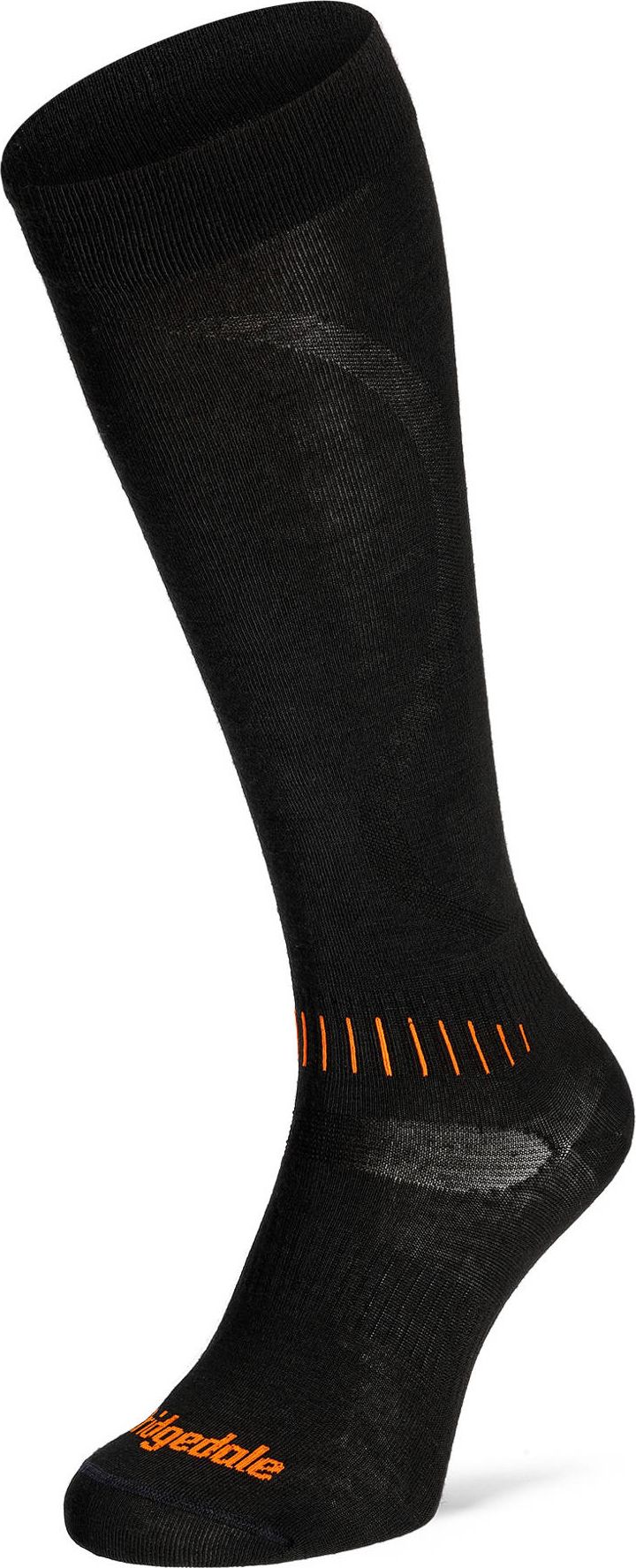 Bridgedale Skarpety narciarskie Ski Race - black/orange 48+