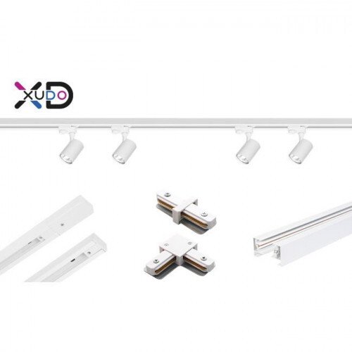 KAAR Tracklight 1-faza GU10 biały x4 2m