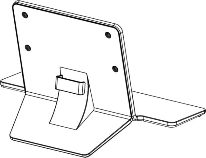 Zdjęcia - Szafka / uchwyt LG Stojak biurkowy na monitor Quick Flex Display  (ST-43HT)