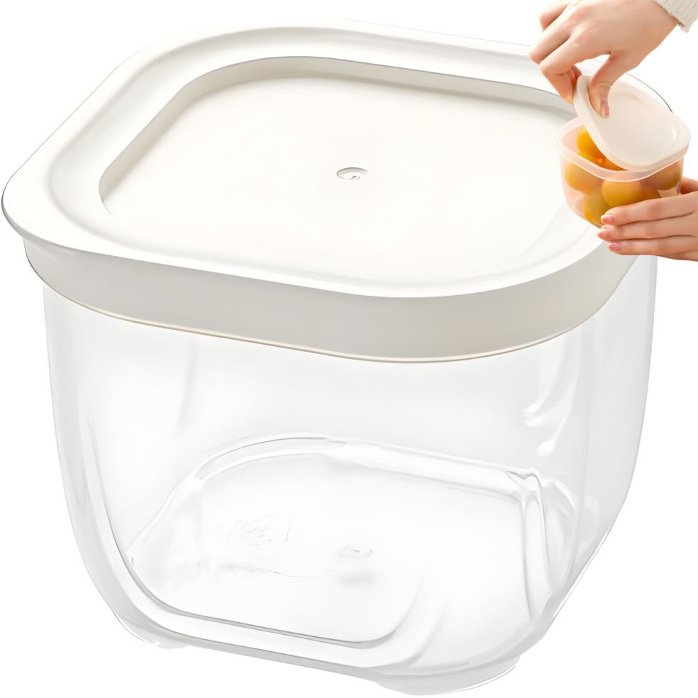 Verk Pojemnik na żywność z pokrywką hermetyczny organizer do kuchni 500ml 0,5l