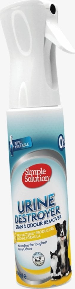 Simple Solution SIMPLE URINE DESTROYER REFILABLE FLAIROSOL SPRAY 400ml