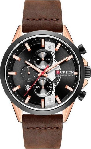 ZEGAREK MĘSKI CURREN 8325 (zc024d) - CHRONOGRAF