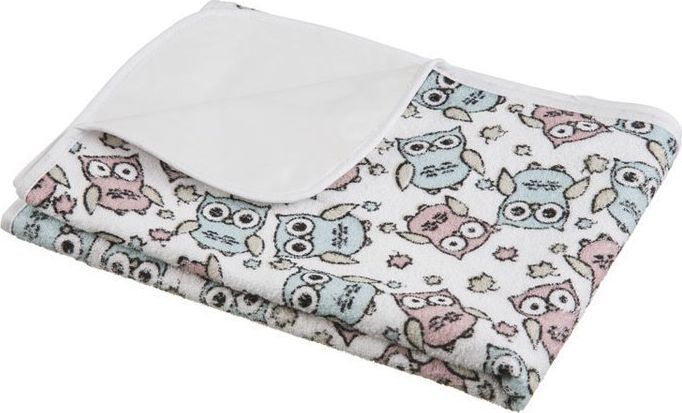 Akuku AKUKU Podkład do Przewijania Frotte z Ceratą 70x50