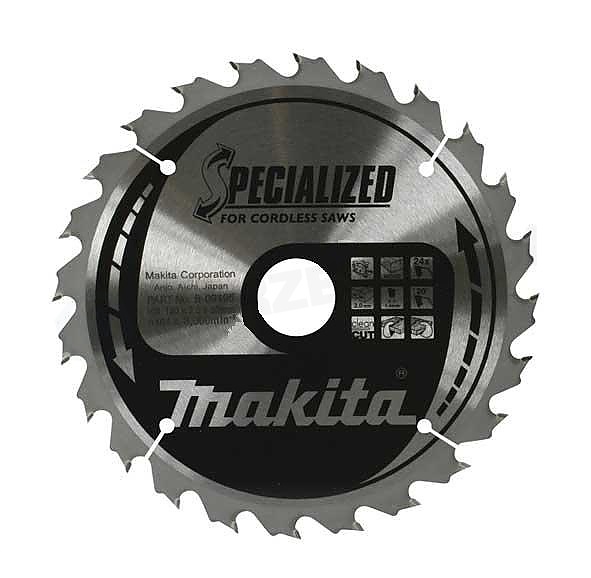 Фото - Пила Makita Piła tarczowa do drewna SPECIALIZED 185x30mm 36z B-09743 