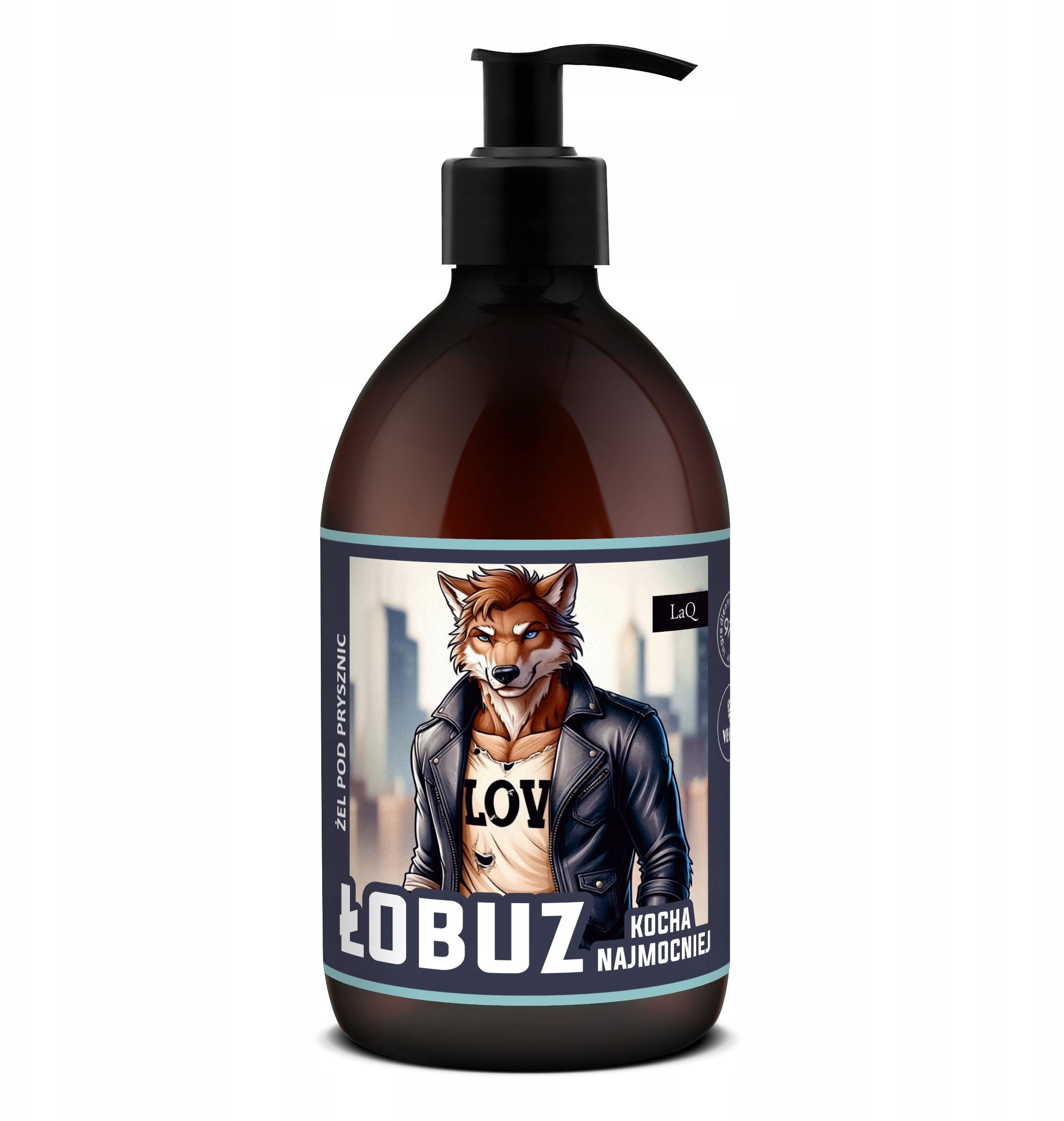 LaQ LAQ_Żel pod prysznic dla mężczyzn Łobuz Kocha Najmocniej 500ml