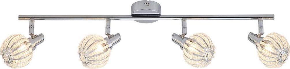 Lampa sufitowa Italux Spot natynkowy chrom Italux Lopez HP-710AG-04-08S