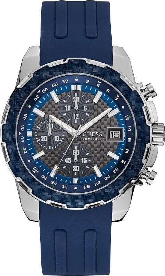 Zegarek Guess Zegarek męski Guess W1047G2 niebieski