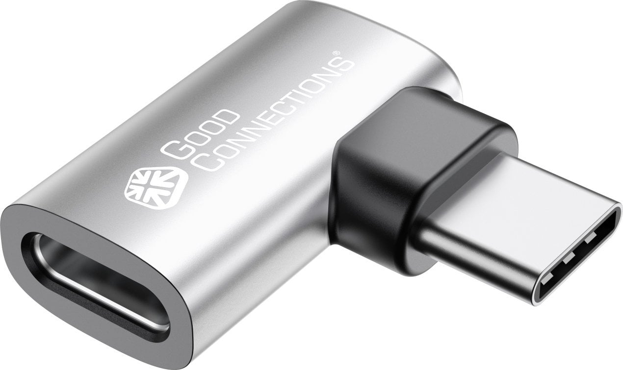 Adapter USB Good Connections USB-C - USB-C Srebrny (USB-AD400)