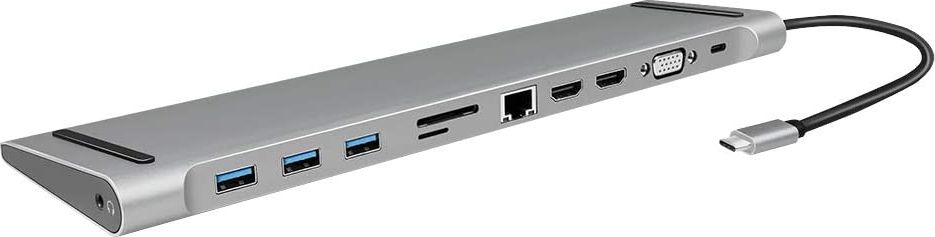 Фото - Персональний комп'ютер LogiLink Stacja/replikator  11w1 USB-C  (UA0373)