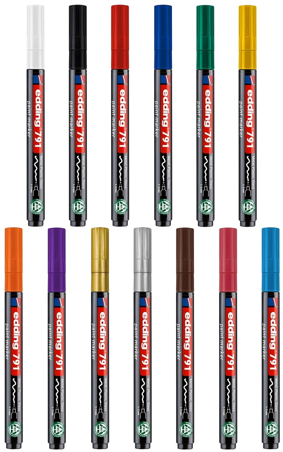 Edding Marker olejowy 791 żółty -