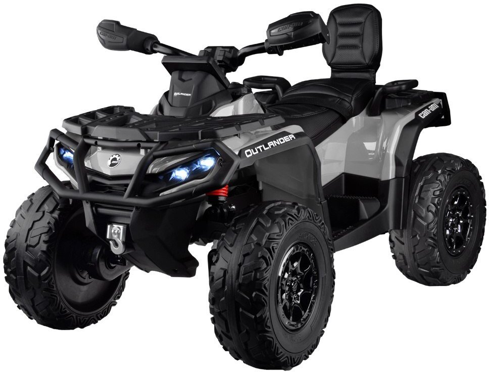 Import SUPER-TOYS Quad na akumulator dla dzieci 2 osob CAN-AM OUTLANDER 4x4 EDUKAMP