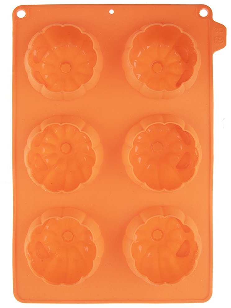Koopman Forma do ciastek muffinek silikonowa Halloween 27x18x4 cm (8592381238193)