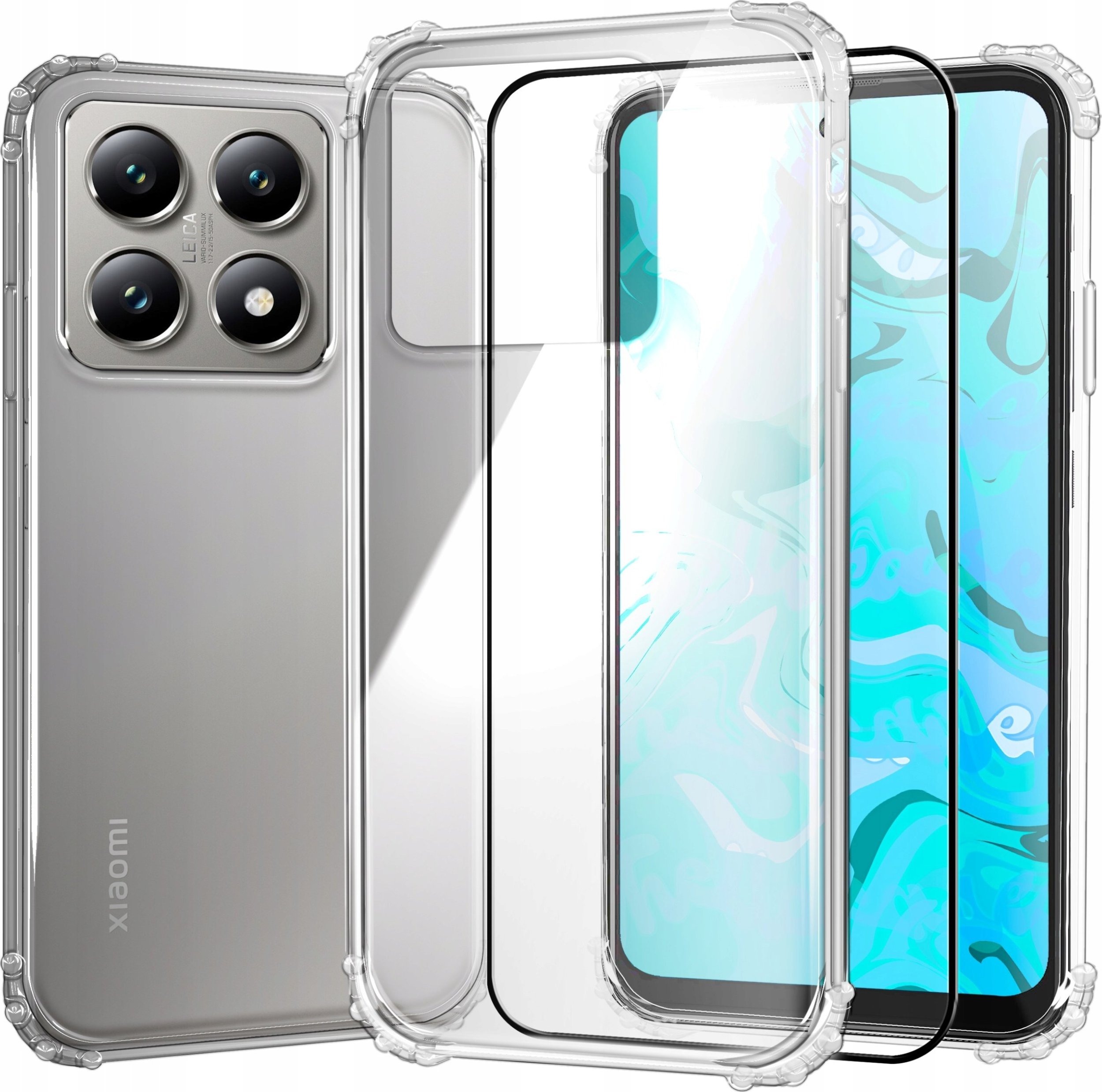 Hello Case ETUI PANCERNE DO XIAOMI 14T | SILIKON GUMOWE SLIM ANTI SHOCK | CASE SZKŁO