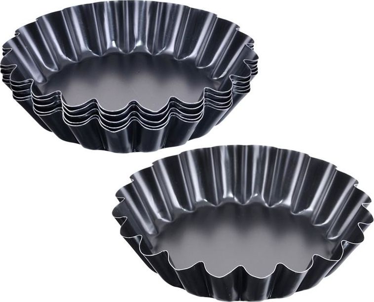 Orion Formy na tartaletki tarte forma do tarty 6 szt uniwersalny