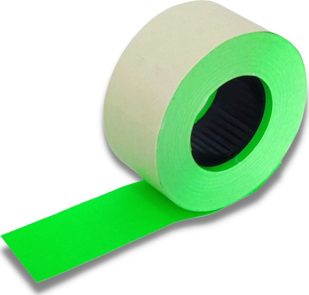 StudioCen Taśma do metkownicy IIrz. prosta -zielona 5szt.