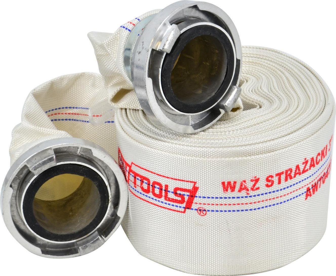 AWTools AWTOOLS WĄŻ DO WODY 3" x 25m 8 BAR STRAŻACKI ZE ZŁĄCZKAMI