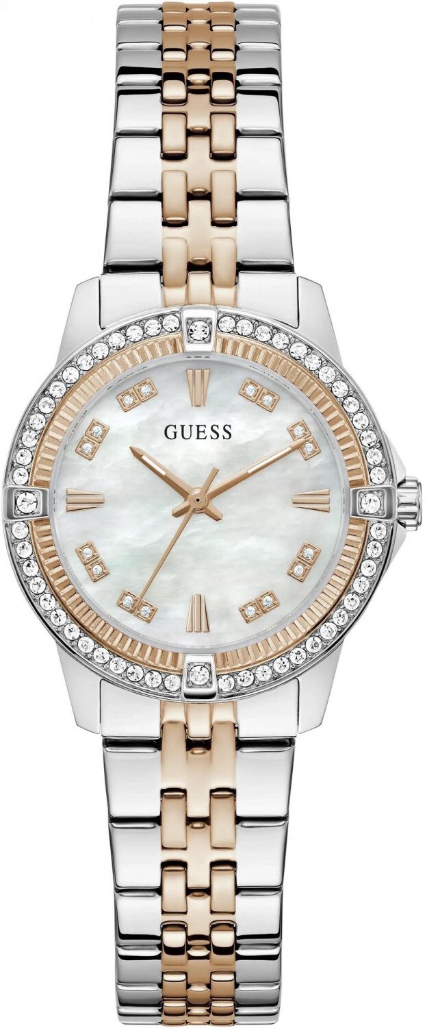 Zegarek Guess Zegarek damski GW1027L5 CYRKONIE srebrny