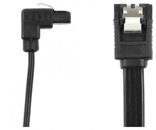 Accura Accura SATA III - SATA III 0.3m kątowy czarny