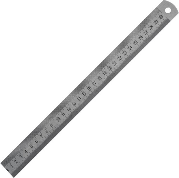 Gimex Liniał półsztywny 150 x 19 x 1mm Inox (214.181)