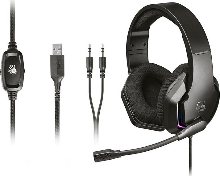 Słuchawki A4Tech Bloody G260p Czarne (A4TSLU47354)