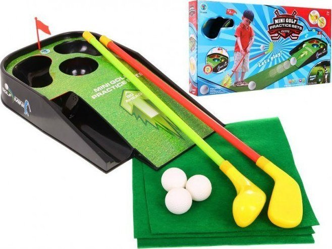 Ramiz MINI GOLF - Zestaw do gry w golfa z Efektami świetlnymi MINI GOLF DLA DZIECI MINIGOLF DLA DZIECI