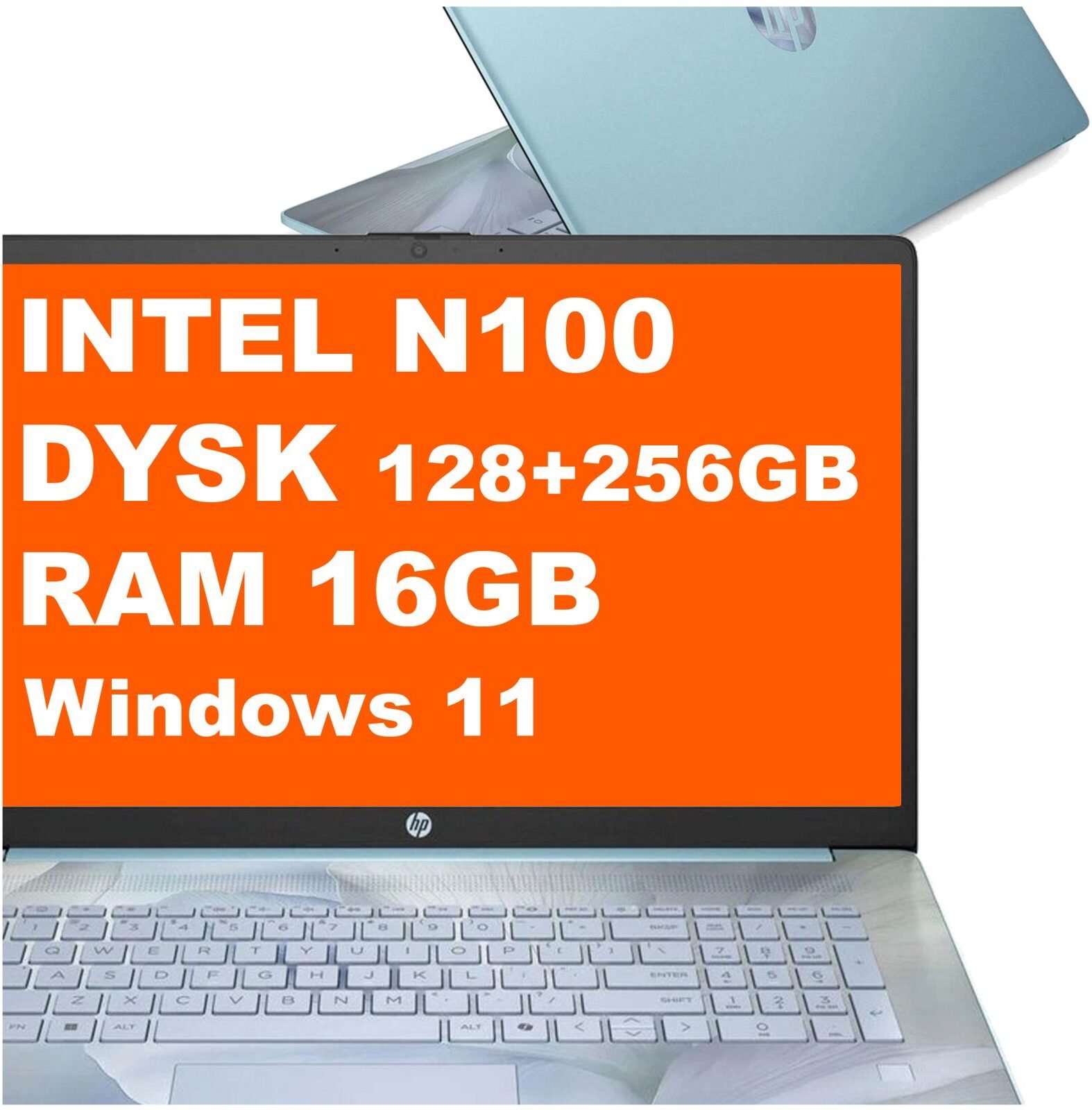 HP 17-cn3145ds Intel N100 / 16GB / 384GB / W11 (BK1C4UA)