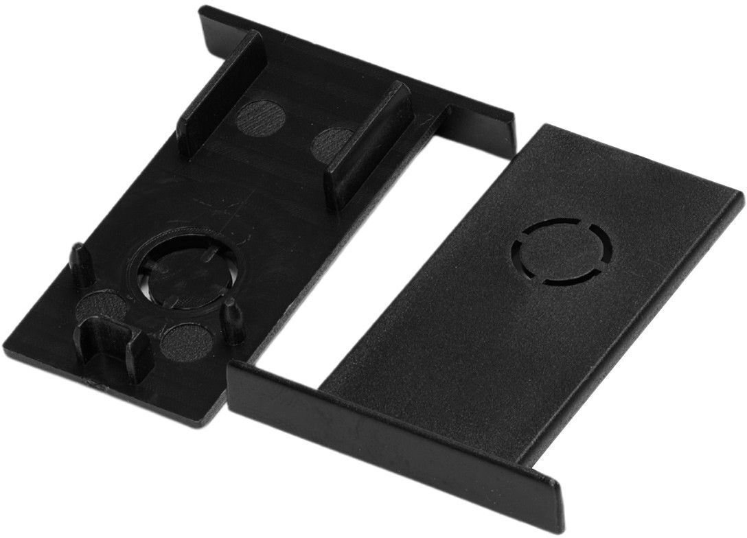 Azzardo Zaślepka końcowa czekoladowa Alfa Track Magnetic52 AZ6369