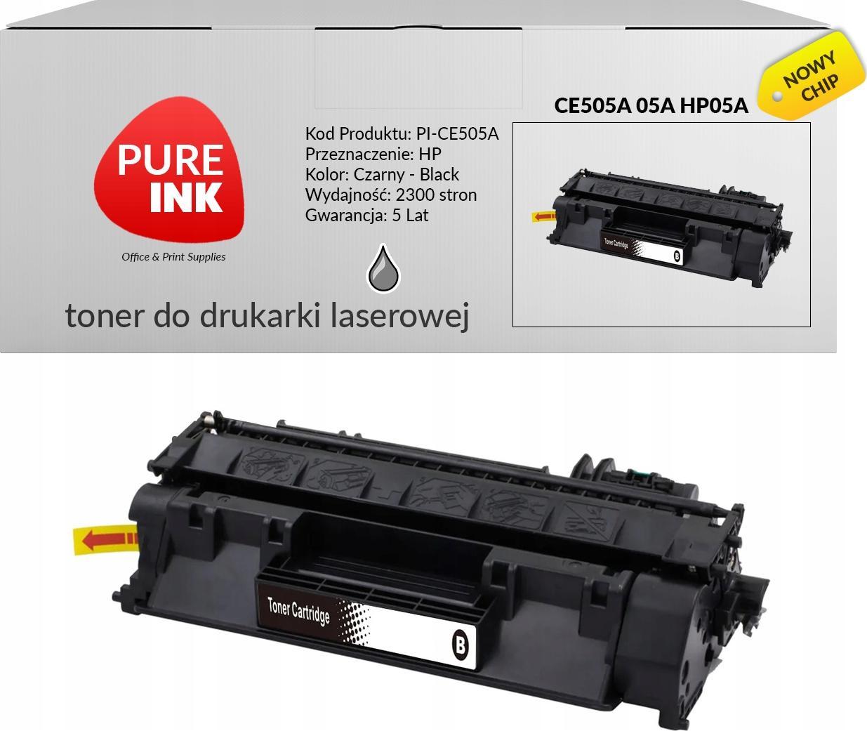 Toner Pureink Black Zamiennik 05A