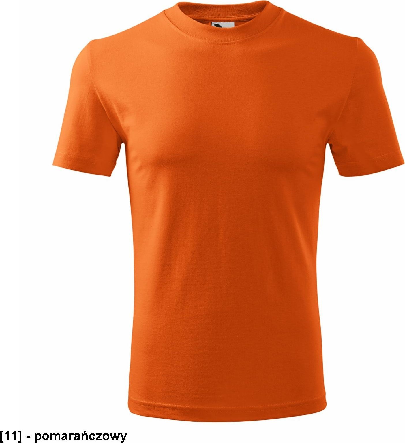 Фото - Засоби захисту MALFINI Classic 101 - ADLER - Koszulka unisex, 160 g/m - pomarańczowy XL