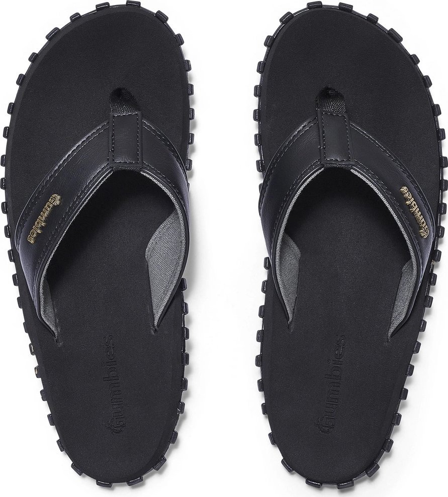 Gumbies Gumbies japonki unisex VEGOVERT FLIP-FLOPS BLACK 38