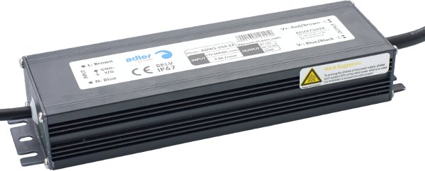 LED Zasilacz 150W 24V IP67 metalowa obudowa ADLER (ADWS-150-24)