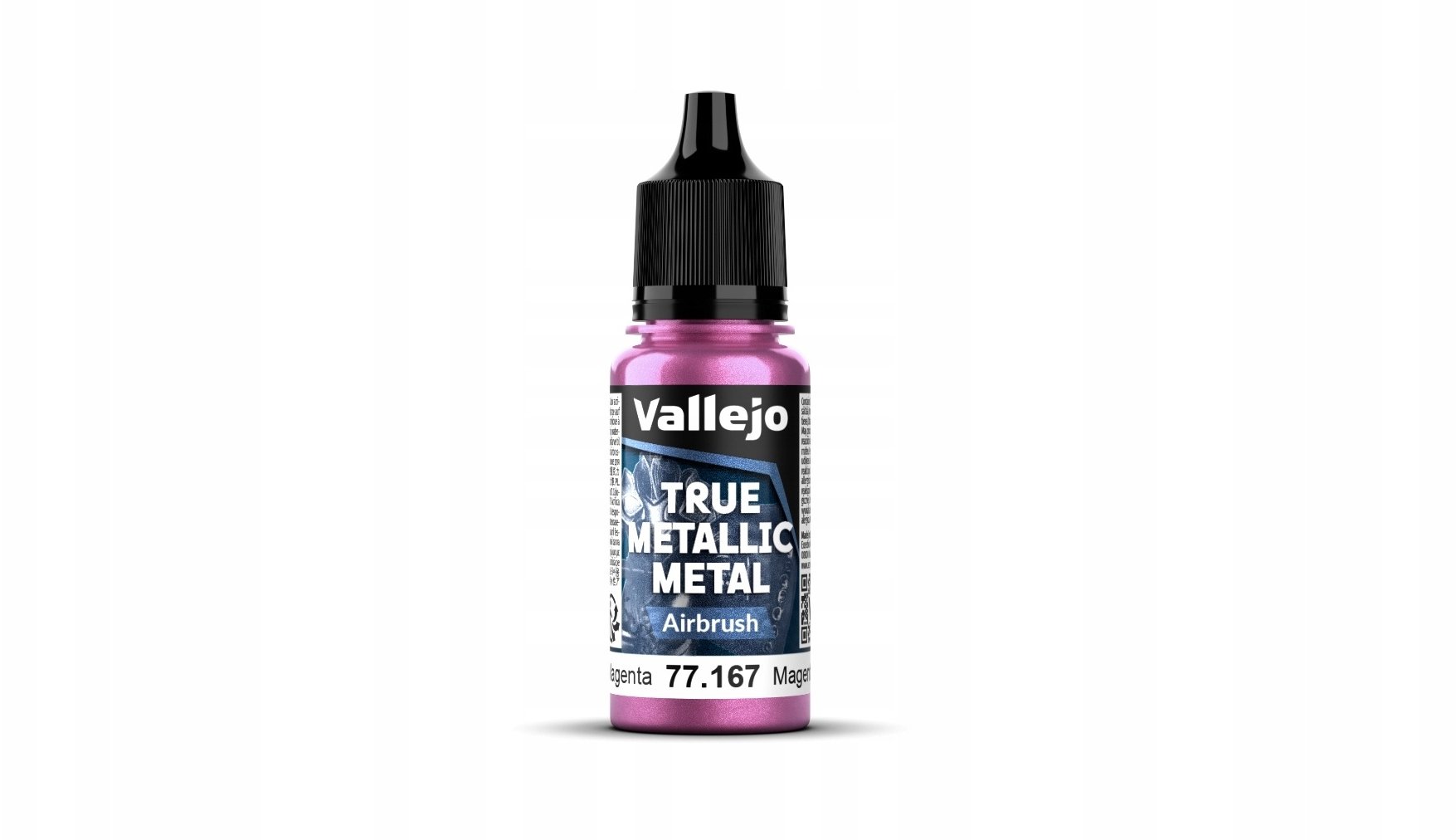 Vallejo Vallejo: 77.167 - True Metallic Metal - Airbrush - Crimson Magenta (18 ml)
