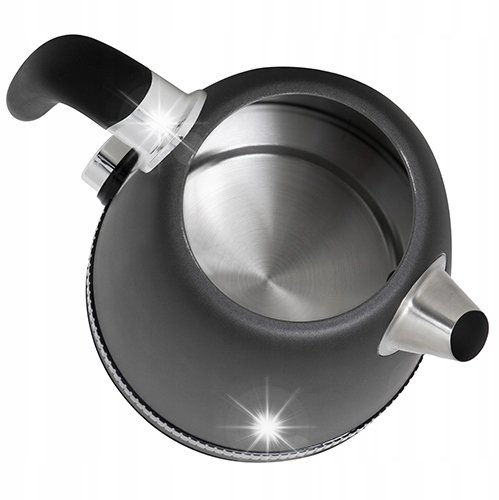 Czajnik Czajnik elektryczny bezprzewodowy metalowy 1,7L 2200W regulacja temperatury