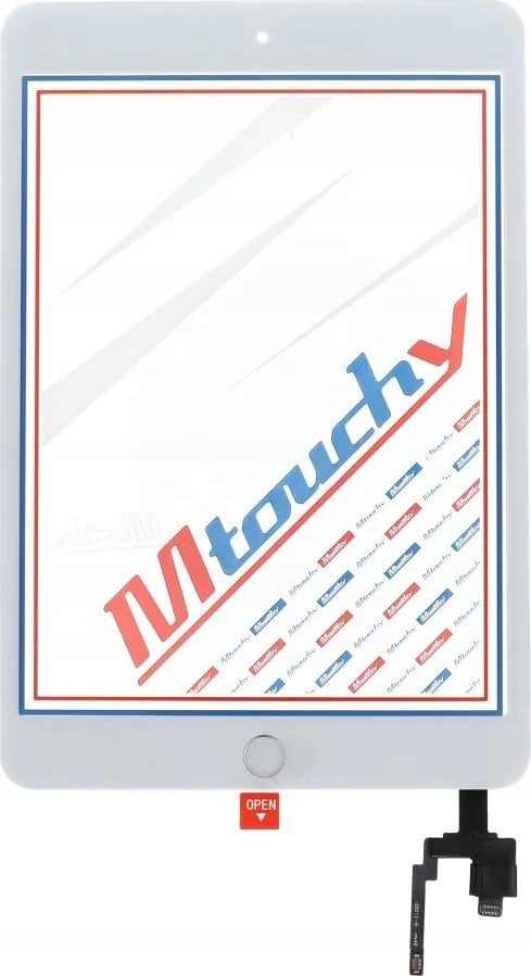 Samsung MUSTTBY Ekran dotykowy + taśma klejąca + Home do iPAD Mini 3 (biały)