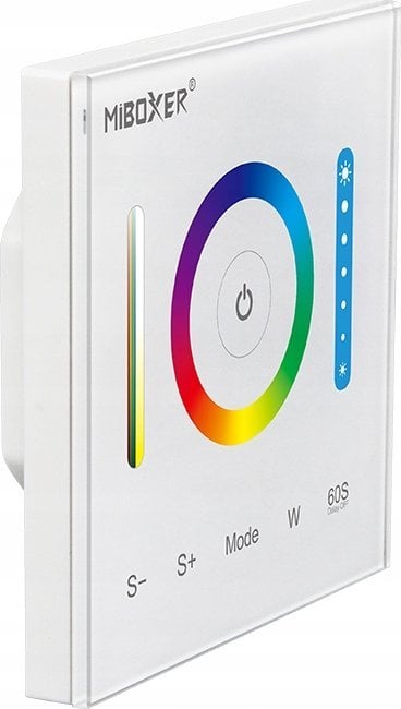 MiBoxer ŚCIENNY STEROWNIK OŚWIETLENIA LED P3 2.4 GHz, RGBCCT (RGBWW) 12 ... 24 V DC MiBOXER
