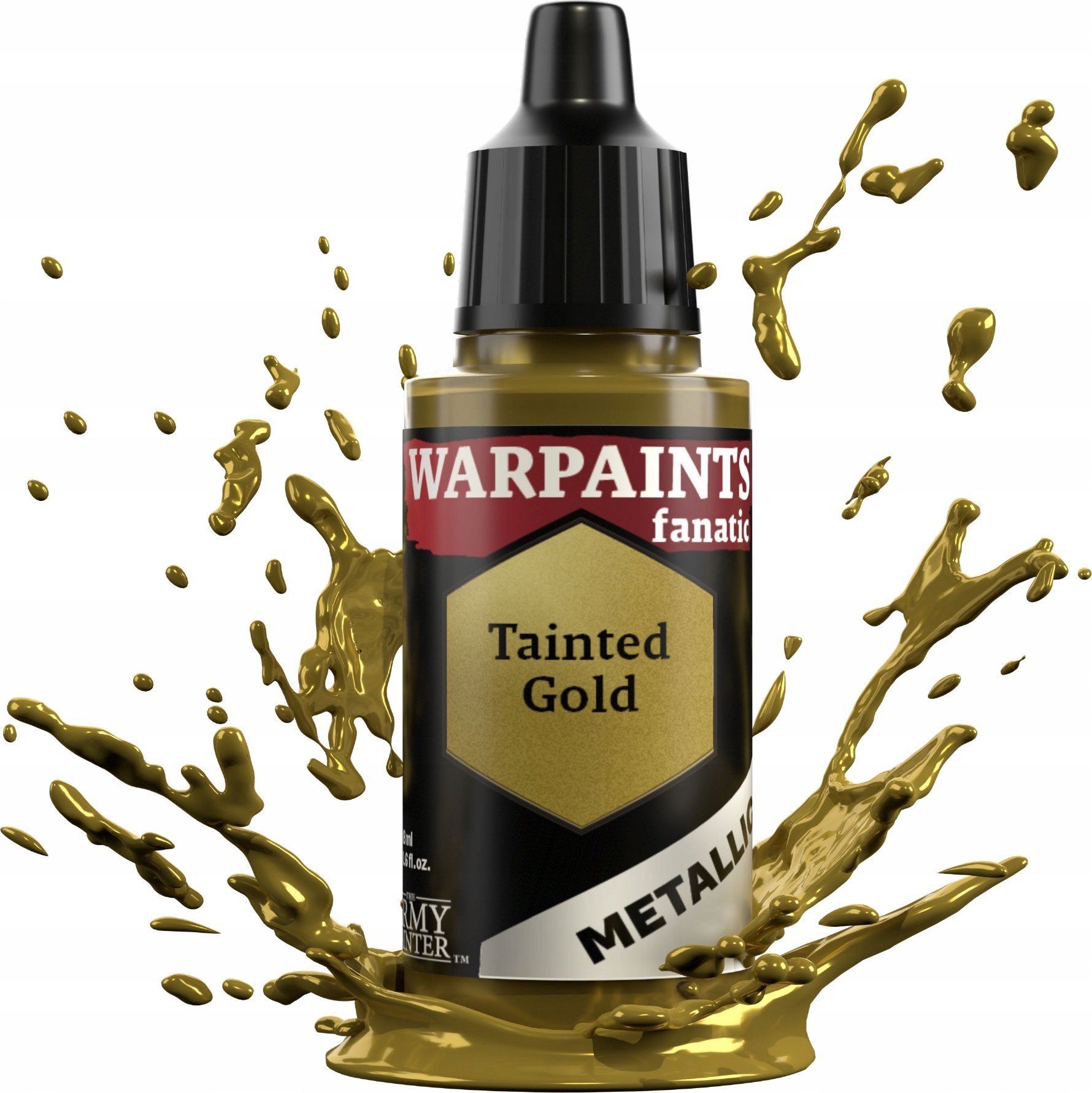 Army Painter The : Warpaints - Fanatic - Metallic - Tainted Gold