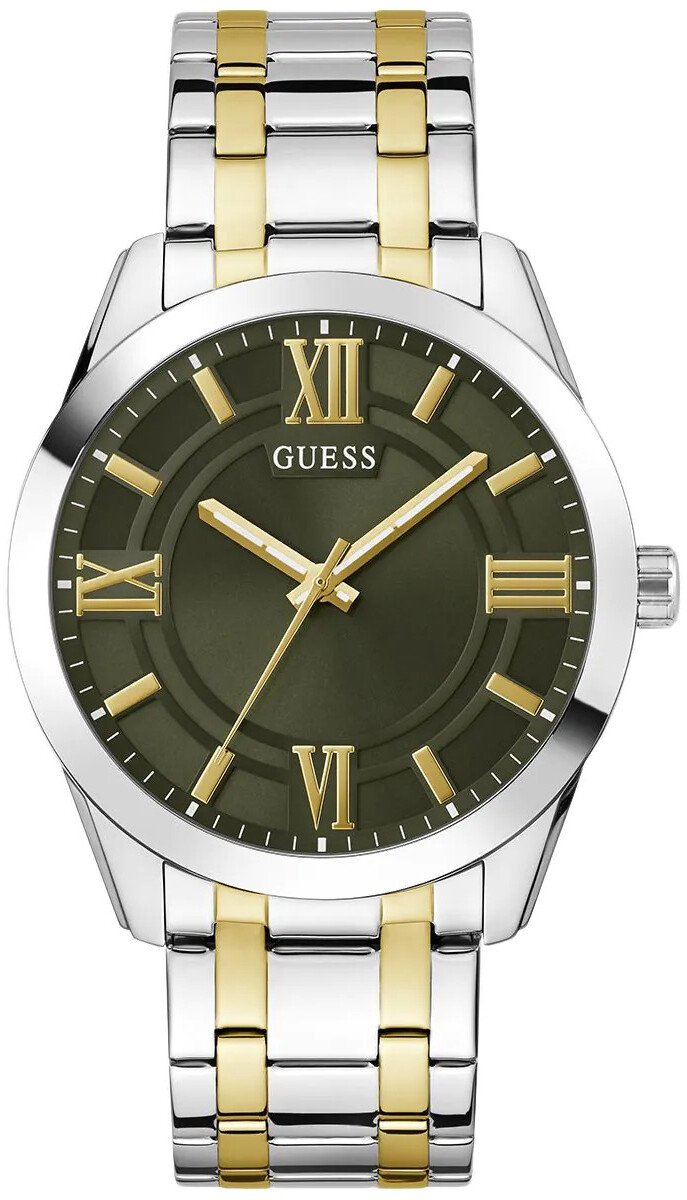 Zegarek Guess Zegarek męski Guess GW0893G1 srebrny