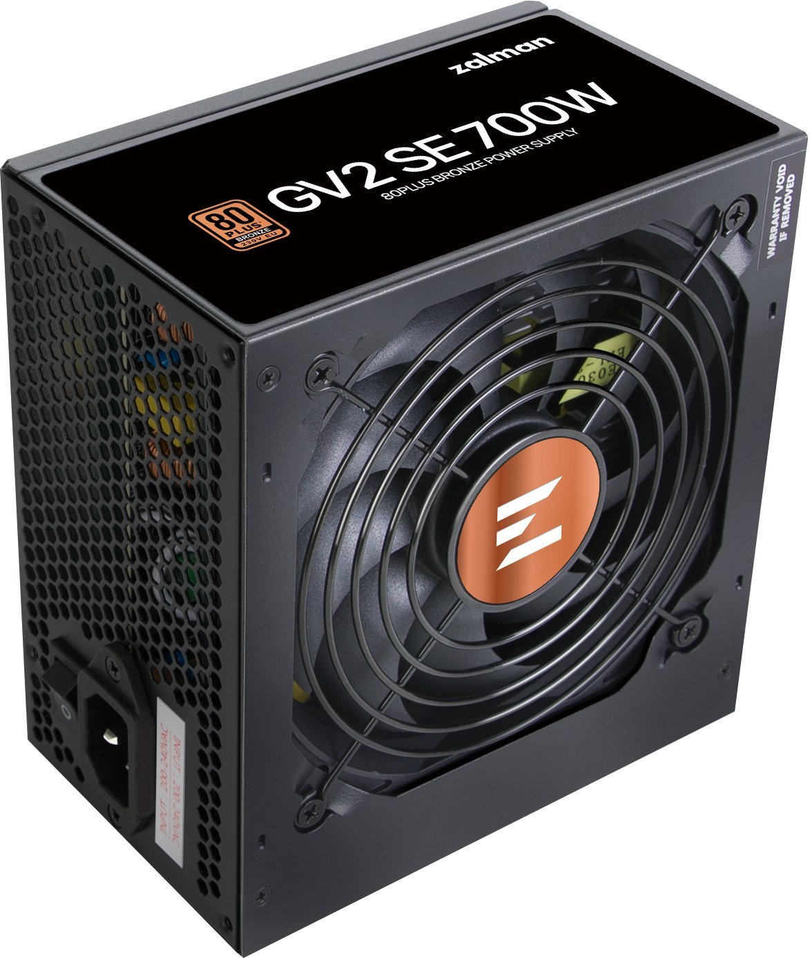 Zalman ZM700-GV2SE moduł zasilaczy 700 W 20+4 pin ATX ATX Czarny