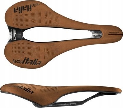 Selle Italia Siodło SELLE ITALIA SLR BOOST KIT CARBONIO, Superflow S (id match S3), Carbon Rail+10mm, Nubuk Line Limited Edition