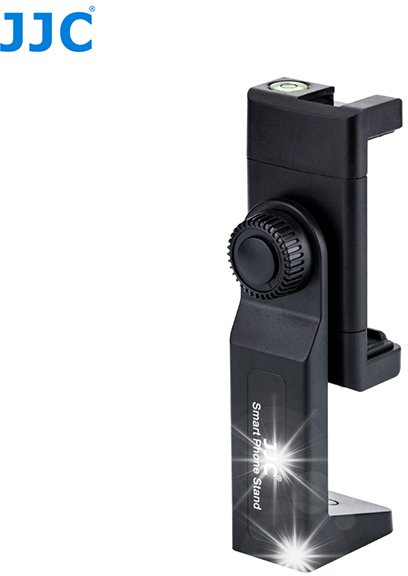 JJC UCHWYT Obrót 360s na Statyw Gwint 1/4'' do Telefonu + Poziomica Stopka ISO