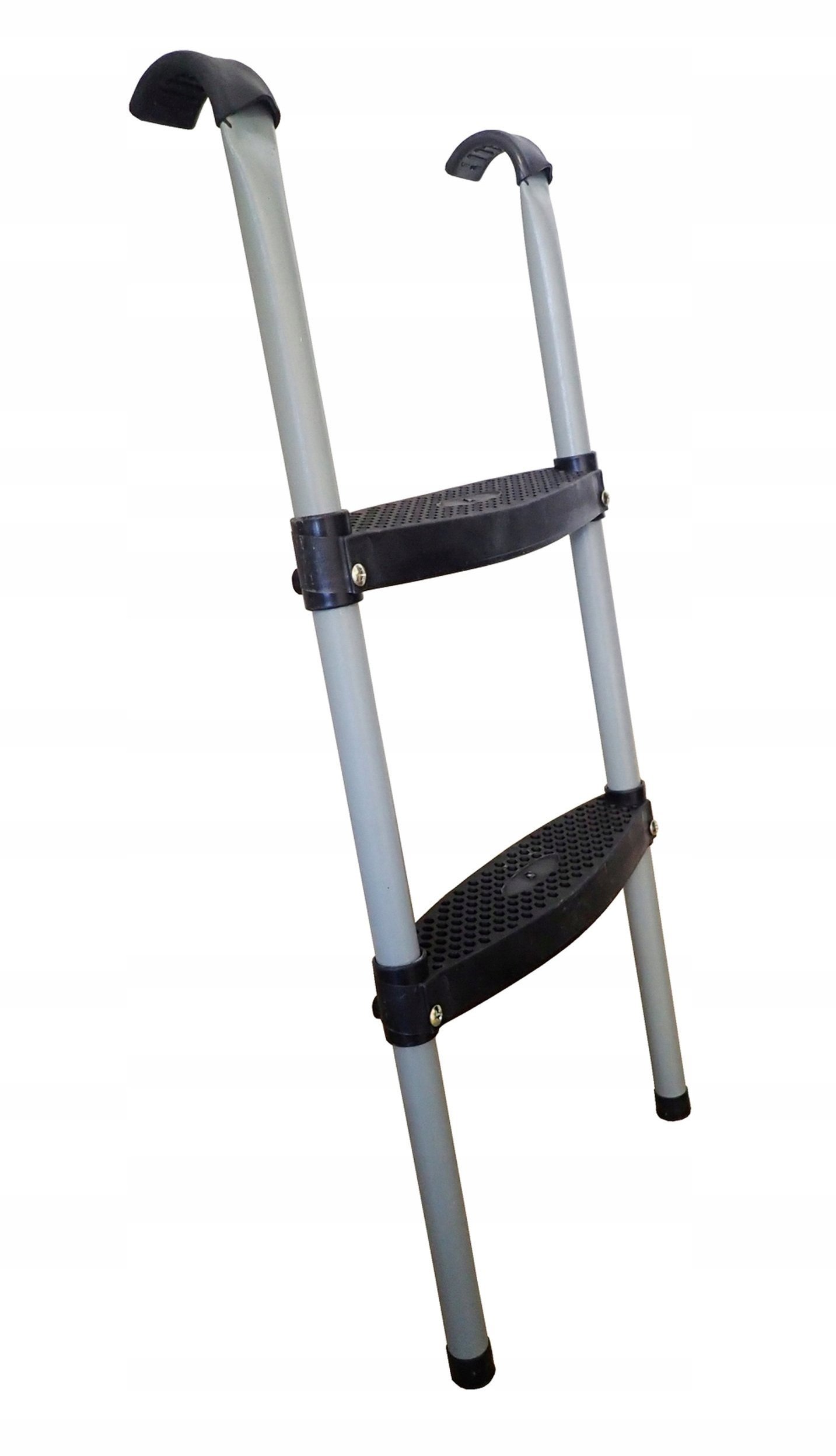 Springos Drabinka Schodki do Trampoliny Metalowa 2 Stopnie KUBISPORT 183-305 cm