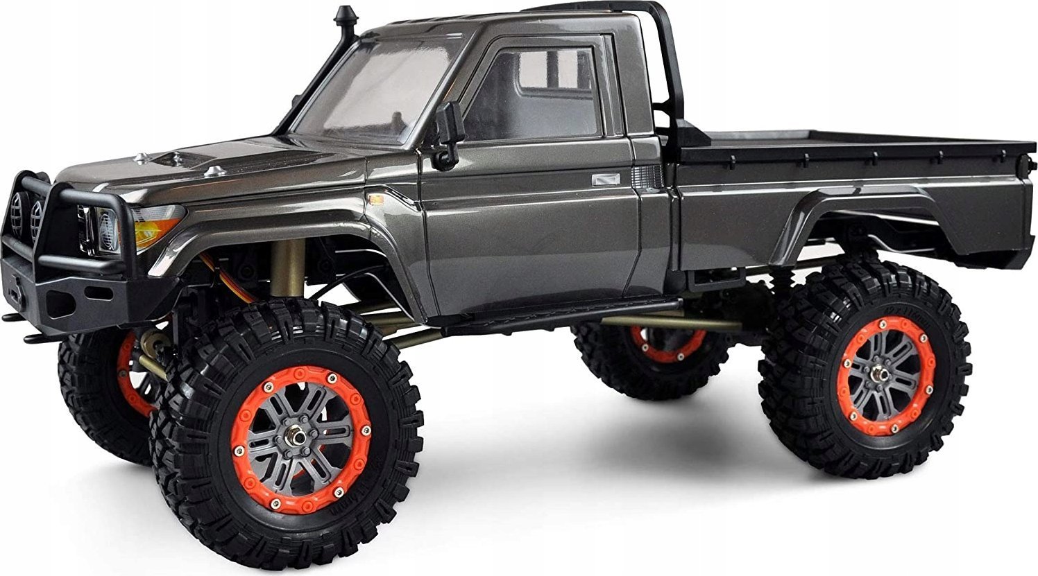 Zdjęcia - Samochód zdalnie sterowany AMEWI AMXRock RCX10P Scale Crawler Pick-Up 1:10 RTR grau 