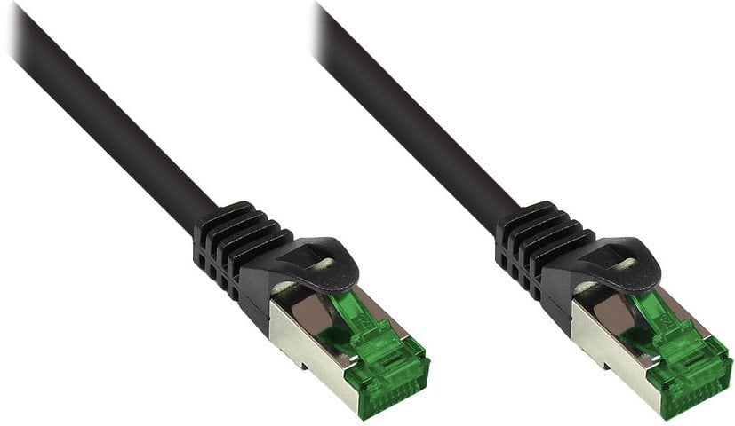 Alcasa 8062-H030S kabel sieciowy Czarny 3 m Cat6a S/FTP (S-STP)