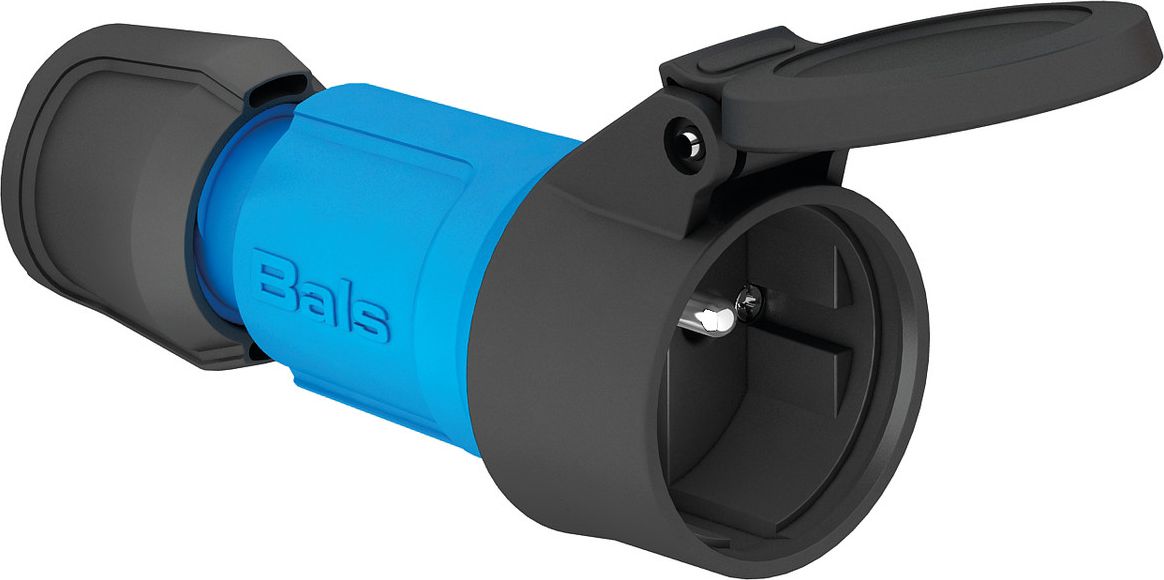 Bals Gniazdo przenośne Multi-Grip niebieskie 16A 230V IP44 (7490)