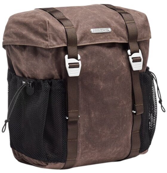 Brooks Sakwa Haul Pannier Bag, Seal Brown, Pojemność 17L, Wodoodporna (BRS-BTB0001A07291)